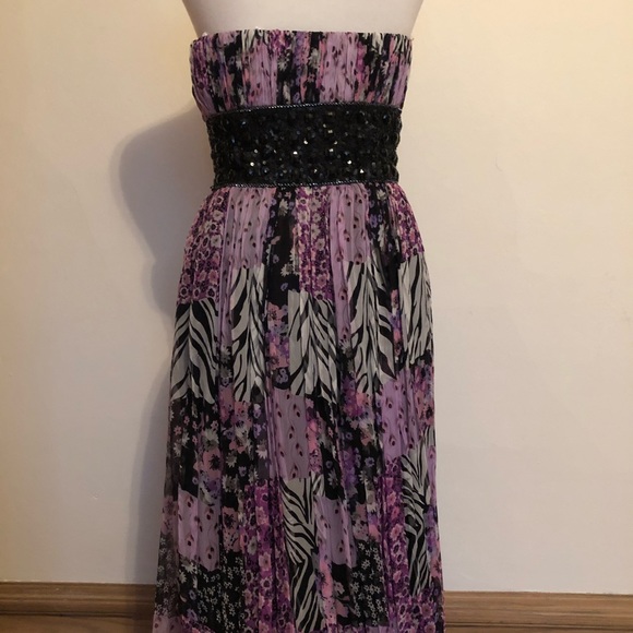 Atelier Alyce Satin Rouge Collection Silk Dress - Picture 9 of 11